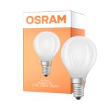 Osram LED Classic LED E14 Gruszka Włókno Matowy 1.2W 255lm - 840 Zimna Biel | Zamienne 25W