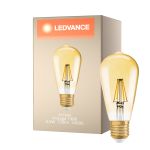 Ledvance Vintage 1906 LED E27 Gruszka Przezroczysty 6.5W 725lm - 824 Bardzo Ciepła Biel | Ściemnianie - Zamienne 55W
