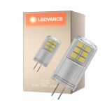 Ledvance Performance LED Capsule Przezroczysty G4 2.2W 300lm - 827 Bardzo Ciepła Biel | Zamienne 28W