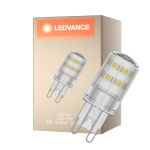 Ledvance Performance LED Capsule Przezroczysty G9 3W 320lm - 827 Bardzo Ciepła Biel | Ściemnianie - Zamienne 30W