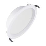 Ledvance LED Downlight Comfort Opal Aluminium Valkoinen 30W 3600lm 180D - 930-940 CCT | 215mm - Aukko 200mm - IP44 - Najlepsze Renderowanie Kolorów - Zigbee Ściemnianie 