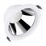 Ledvance LED Downlight Comfort Aluminium Valkoinen 18W 2160lm 55D - 930-940 CCT | 160mm - Aukko 150mm - IP44 - Najlepsze Renderowanie Kolorów - UGR<19 - Zigbee Ściemnianie 