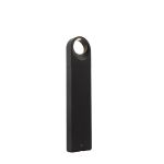 Ansell LED Lampa na postumencie Brock Grafit 7.7W 447lm - 830 Ciepła Biel | 65cm - IP65