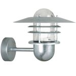 Nordlux Agger Światło Ścienne Brushed Aluminium | Nadaje Się Do 1x E27