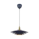 Nordlux Bretagne 38 Lampa Wisząca Metal Szary | Nadaje Się Do 1x G9
