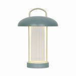Nordlux Lampa Stołowa Mirano Metal i Szkło Zielony 3W 150lm - 830 Ciepła Biel | 3-Stopniowy Ściemnianie