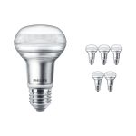 Opakowanie 6x Philips Corepro LED Spot E27 R63 4.5W 345lm 36D - 827 Bardzo Ciepła Biel | Ściemnianie - Zamienne 60W