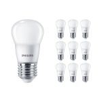 Opakowanie 10x Philips Corepro LED Lustre E27 Piłka Matowy 2.8W 250lm - 827 Bardzo Ciepła Biel | Zamienne 25W
