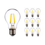 Opakowanie 10x Noxion Lucent LED E27 Gruszka Włókno Przezroczysty 7W 806lm - 822-827 Dim To Warm | Ściemnianie - Zamienne 60W
