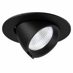 Noxion LED Spot Forza V2 Aluminium Czarny 32W 3700lm 36D - 930-940-957 CCT | 160mm - Aukko 145mm - Najlepsze Renderowanie Kolorów