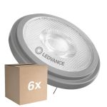 Opakowanie 6x Ledvance LED spot G53 AR111 7.2W 450lm 40D - 918-927 Dim To Warm | Najlepsze Renderowanie Kolorów - Ściemnianie - Zamienne 50W