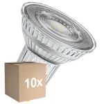 Opakowanie 10x Ledvance LED Spot GU10 PAR16 2.4W 230lm 36D - 930 Ciepła Biel | Najlepsze Renderowanie Kolorów - Ściemnianie - Zamienne 35W