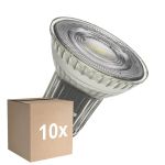 Opakowanie 10x Ledvance LED Spot GU10 PAR16 6.1W 575lm 36D - 930 Ciepła Biel | Najlepsze Renderowanie Kolorów - Ściemnianie - Zamienne 80W