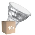 Opakowanie 10x Ledvance LED Spot GU10 PAR16 5.6W 620lm 120D - 840 Zimna Biel | Zamienne 50W