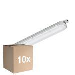 Opakowanie 10x Philips Oprawy Hermetyczne LED Coreline 25W 4000lm - 840 Zimna Biel | 60cm - Zamienne 2x18W