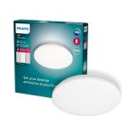 Philips LED Lampa sufitowa Izso Valkoinen 24W 2500lm - 827-865 Przestrajalny Valkoinen | Ściemnianie - Zdalne Sterowanie