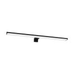 Eglo Światło Ścienne Pandella 2 Aluminium Czarny Oświetlenie łazienkowe 11W 1400lm - 840 Zimna Biel | IP44 