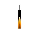Eglo Lampa Wisząca Barbotto Stal Czarny, Złoty 4.5W 345lm - 830 Ciepła Biel | Nadaje Się Do GU10