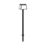 Eglo Kolec Światło Altilia Solar Czarny 7W 790lm - 830 Ciepła Biel | IP65 - Czujnik Ruchu