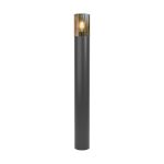 Eglo Lampa na postumencie Cropani Czarny | IP54 - Nadaje Się Do 1x E27