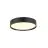 SLV Decona 30 Lampa sufitowa Aluminium Czarny Okrągła 17W 1710lm - 930-940 CCT | IP44 - Najlepsze Renderowanie Kolorów - Ściemnianie 