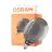 Osram Vintage 1906 LED E27 Globe Włókno Smoke 183mm 4W 110lm - 818 Bardzo Ciepła Biel | Ściemnianie - Zamienne 12W