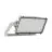 Ledvance LED Iluminacja Max Radial 45 Aluminium Szary 600W 92600lm 45D - 740 Zimna Biel | IP66 - Symetryczny