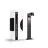 D'Lite Lampa na postumencie Lira Czarny 7W 600lm 830 Ciepła Biel | IP54