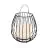 Nordlux Lampa Stołowa Jim To-Go Portable Akumulator Metal Czarny 3W 300lm - 827 Bardzo Ciepła Biel | 3-Stopniowy Ściemnianie 