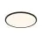 Nordlux LED Lampa sufitowa Oja 42 Czarny 24W 2200lm - 830-840 CCT | Ściemnianie