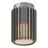 Nordlux Aludra Lampa sufitowa Seaside Antracyt | Nadaje Się Do E27
