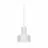 Nordlux Matis Lampa Wisząca Metal Valkoinen | 125mm - Nadaje Się Do E27