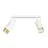 Emibig Lampa sufitowa Hiro Stal Valkoinen | Nadaje Się Do 2x GU10 - Max 10W