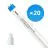 Opakowanie 20x Philips Rura LED T8 CorePro (EM/Mains) High Output 24W 2700lm - 840 Zimna Biel | 150cm - Zamienne 58W
