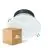 Opakowanie 4x Philips LED Downlight Coreline DN142B Aluminium Valkoinen 19.2W 2300lm 60D - 830 Ciepła Biel | Aukko 200mm - IP20 - Valkoinen Reflektor