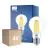 Opakowanie 4x Philips MASTER Value LED Żarówka E27 Gruszka Przezroczysty 11.2W 1521lm - 927 Bardzo Ciepła Biel | Najlepsze renderowanie kolorów - Ściemnianie - Zamienne 100W