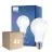 Opakowanie 4x Philips Classic LED Żarówka E27 Gruszka Matowy 17.5W 2452lm - 827 Bardzo Ciepła Biel | Zamienne 150W