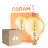 Opakowanie 4x Osram Vintage 1906 LED E27 Globe Włókno Goud 125mm 4W 300lm - 820 Zeer Warm Wit | Dimbaar - Vervangt 28W