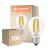 Opakowanie 10x Ledvance Classic LED E27 Gruszka Włókno Przezroczysty 11W 1521lm - 827 Bardzo Ciepła Biel | Zamienne 100W