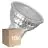 Opakowanie 10x Ledvance LED Spot GU10 PAR16 6.1W 575lm 60D - 827 Bardzo Ciepła Biel | Zamienne 80W