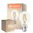 Opakowanie 10x Ledvance Classic LED B22 Gruszka Włókno Przezroczysty 3.4W 470lm - 827 Bardzo Ciepła Biel | Zamienne 40W