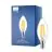 Philips MASTER Value LED Świeca E14 Włókno Przezroczysty 3.4W 470lm - 927 | Najlepsze renderowanie kolorów - Ściemnianie – Zamienne 40W