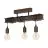 Eglo Lampa sufitowa Townshend 4 Stal Brązowy | IP20 - Nadaje Się Do 3x E27 