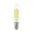 Eglo LED Świeca E14 Włókno Przezroczysty 2.2W 470lm - 830 Ciepła Biel | Zamienne 40W