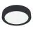 Eglo Lampa sufitowa Oświetlenie łazienkowe Fueva 6 Plastikowy Czarny 7.5W 1000lm - 827-840-865 CCT