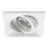 Noxion Wpuszczany Spot D-Flex MR16 uchylny Valkoinen | Aukko 70mm - GU10 Trzonek