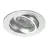 Noxion Wpuszczany Spot Vision MR16 uchylny Aluminium | Aukko 69mm - GU10 Trzonek