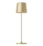 Brilliant Lampa Stołowa Kaami Metal Plastikowy Złoty 2W 310lm - 830 Ciepła Biel | 100mm - IP44 - Zewnętrzna - Ściemnianie 