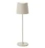 Brilliant Lampa Stołowa Kaami Metal Plastikowy Beige 2W 310lm - 830 Ciepła Biel | 100mm - IP44 - Zewnętrzna - Ściemnianie 