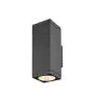 SLV Theo Pro L Światło Ścienne Aluminium Valkoinen 15W 1800lm - 827 Bardzo Ciepła Biel | Zewnętrzna - IP65